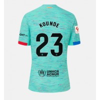 Barcelona Jules Kounde #23 Tretí Ženy futbalový dres 2023-24 Krátky Rukáv